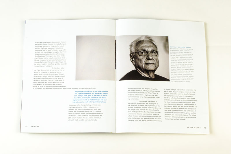 Frank Gehry Booklet Spread 7